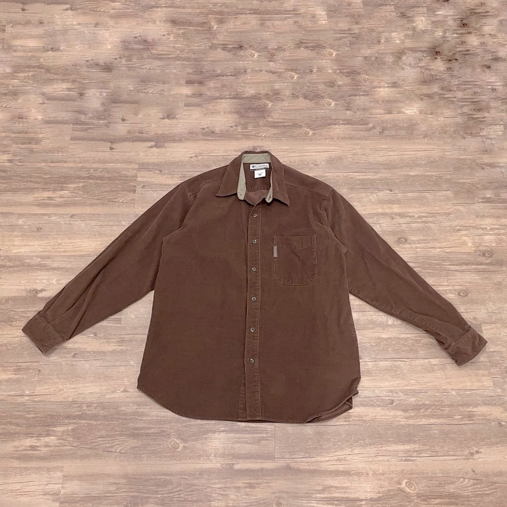 Columbia Suede Shirt - Large - Like New